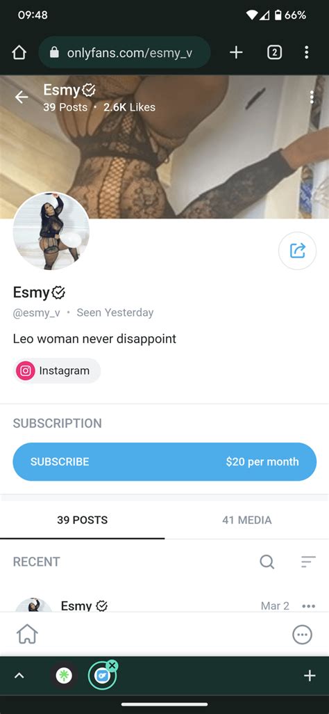 esmy onlyfans|Esmy : r/Solofun171